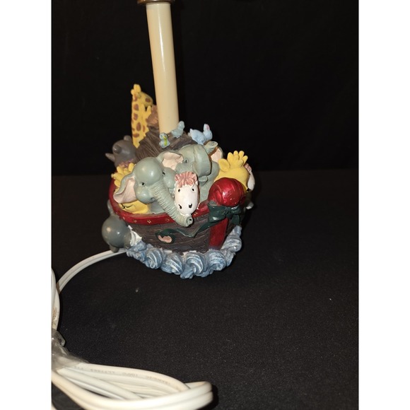 Noah's Ark Night‎ Light Babies Nursery Room Lamp Decor Vintage - Picture 4 of 6